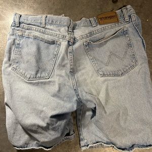 VINTAGE WRANGLER JEAN SHORTS